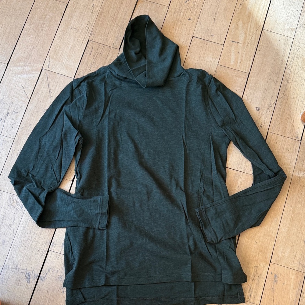 Madewell Forest Green Turtleneck Top XS - Picture 13 of 15